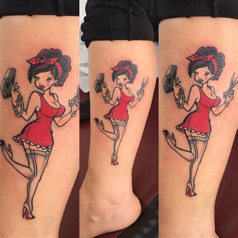 pin up tattoo|More.